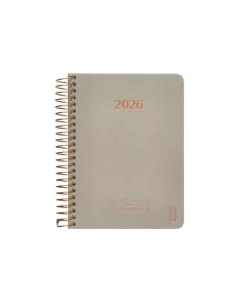 Kalender 2026 A6 Vecka/Uppslag Clay