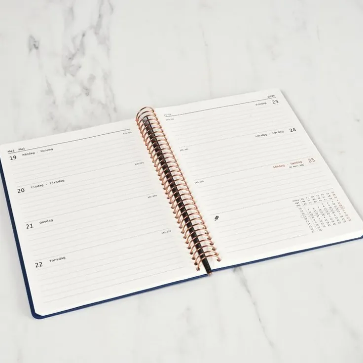 Kalender 2026 A5 Vecka/Uppslag Aloe Vera
