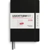 Kalender 2026 A5 Weekly Planner & Notebook Black