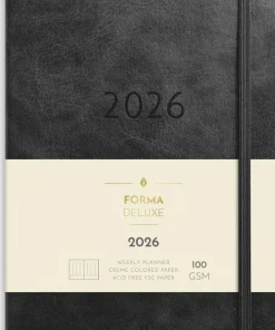 Kalender 2026 Agency Forma Deluxe svart