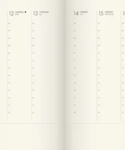 Kalender 2026 Agency Forma Deluxe svart