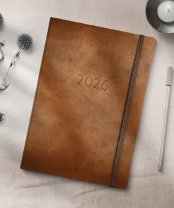 Kalender 2026 Agency Forma Deluxe brun