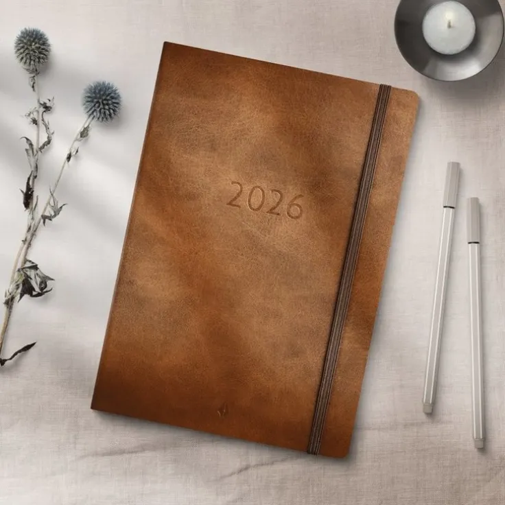 Kalender 2026 Agency Forma Deluxe brun
