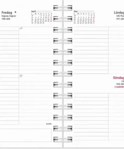 Kalender 2026 Agenda 4i1