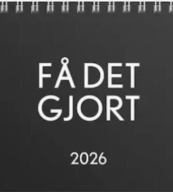 Kalender 2026 Bordsalmanackan Få det gjort