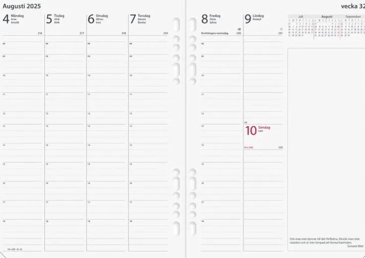 Kalender 2025 Business kalendersats