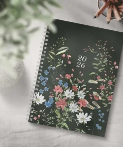 Kalender 2026 Business Story blomma