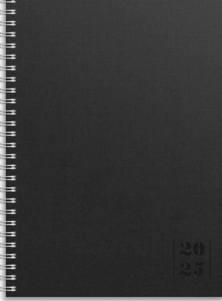 Kalender 2025 Business Textile svart