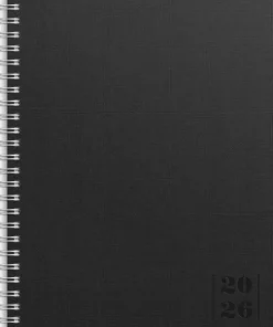 Kalender 2026 Business Textile svart