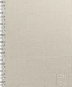 Kalender 2025 Business Textile beige
