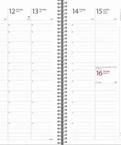 Kalender 2026 Business Twist svart