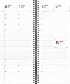 Kalender 2025 Business Twist svart