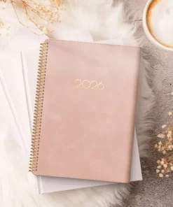 Kalender 2026 Business Twist rosa
