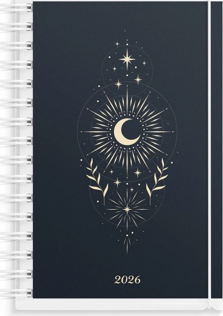 Kalender 2026 Dagbok 4i1