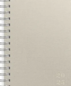 Kalender 2025 Dagbok Textile beige