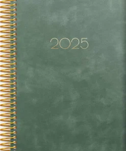 Kalender 2025 Dagbok Twist grön