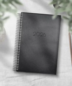 Kalender 2026 Dagbok Twist svart