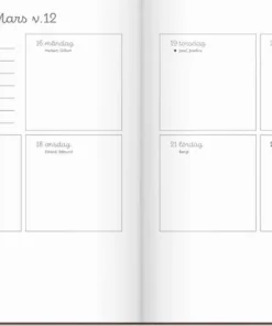 Kalender 2026 Doodle inbunden