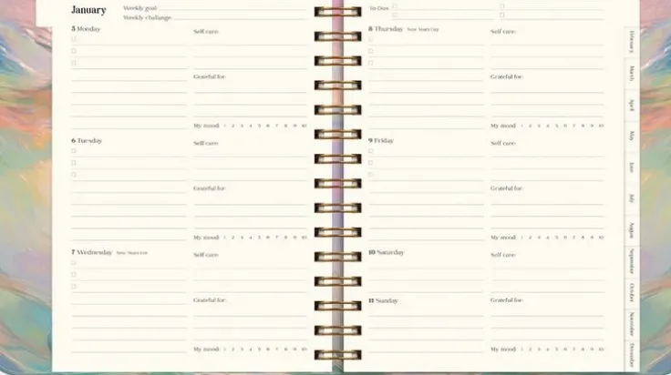 Kalender 2026 Dream & Do Swirl
