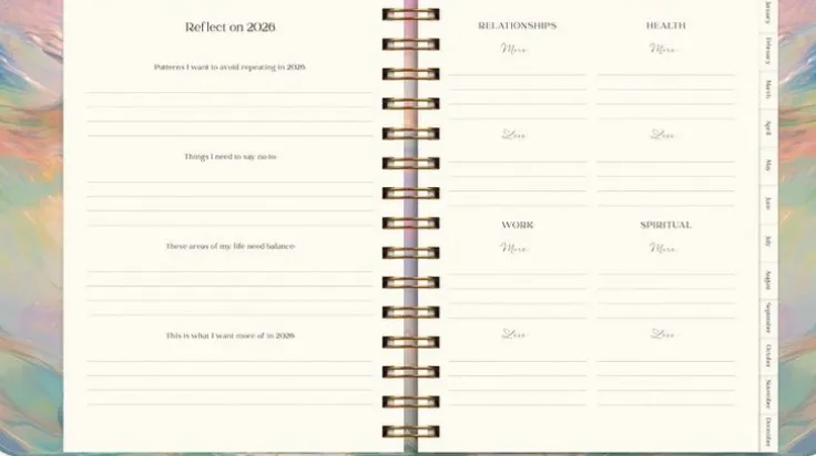 Kalender 2026 Dream & Do Swirl