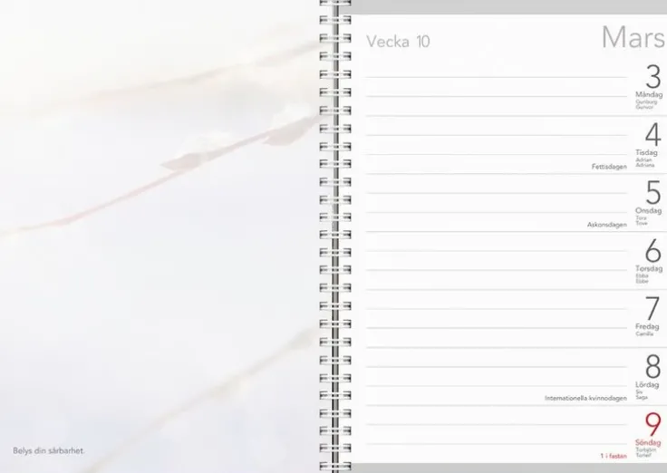 Kalender 2025 Ett skönare liv