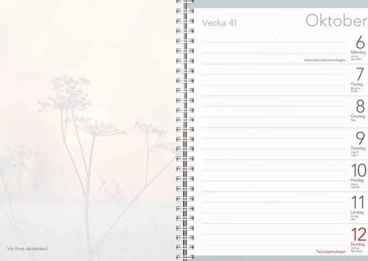 Kalender 2025 Ett skönare liv