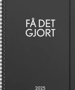 Kalender 2025 Få det gjort svart