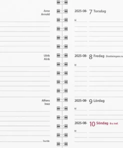Kalender 2025 Leader refill