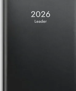 Kalender 2026 Leader svart plast