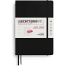 Kalender 2025-2026 Leuchtturm A5 Vecka/Uppslag notes 18mån svart
