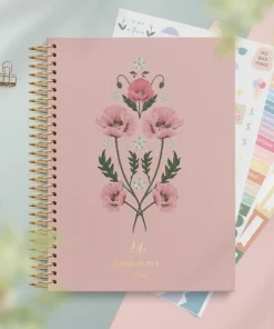 Kalender 2026 Life Organizer rosa