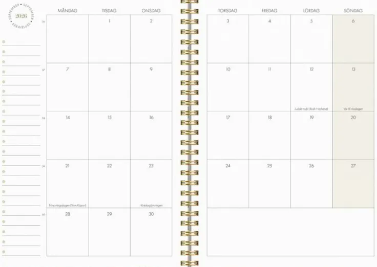 Kalender 2026 Life Planner Essentials A5