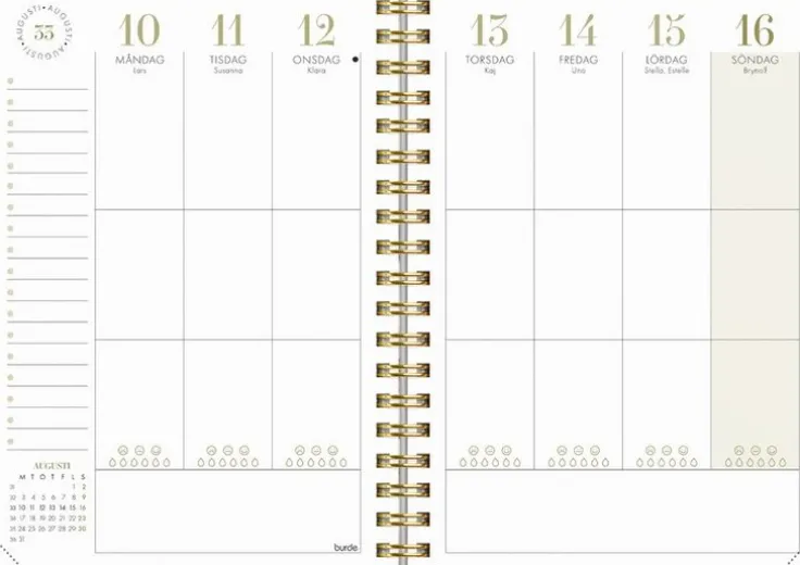 Kalender 2026 Life Planner Essentials A6