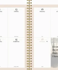 Kalender 2026 Life Planner Inspiration
