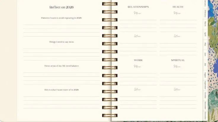 Kalender 2026 Life Planner Style