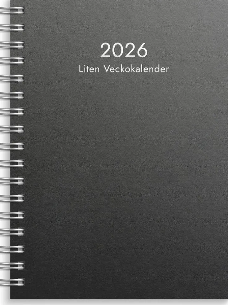 Kalender 2026 Liten Veckokalender refill