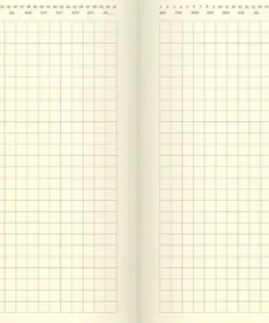 Kalender 2025 Liten Veckokalender Forma Deluxe brun