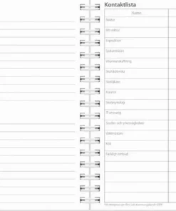Kalender 2025-2026 Loggkalendern A6