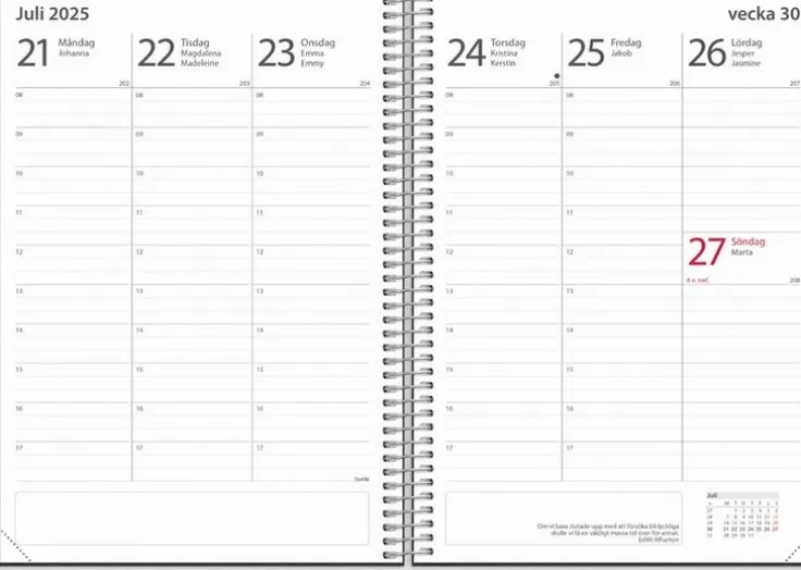 Kalender 2025-2026 Lärarkalendern