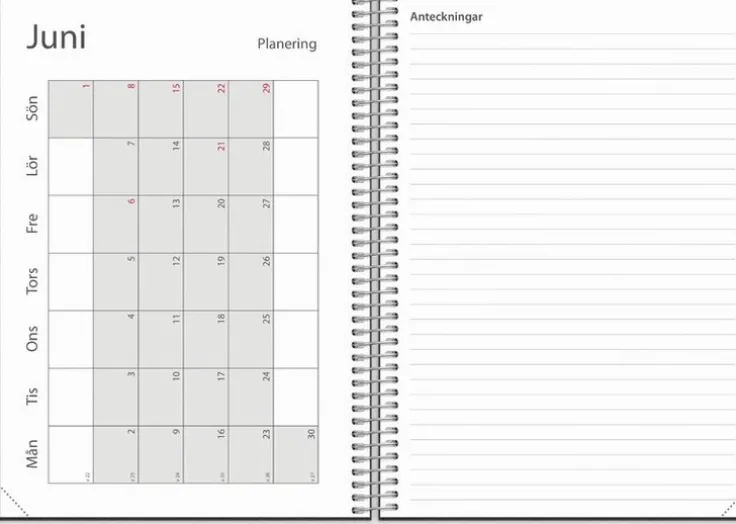 Kalender 2025-2026 Lärarkalendern