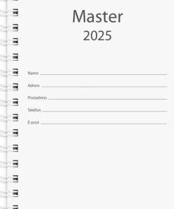Kalender 2025 Master refill