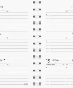 Kalender 2026 Mini refill
