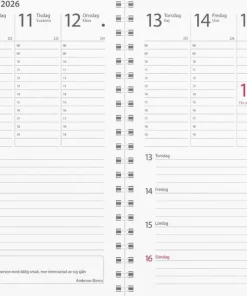 Kalender 2026 Minister refill