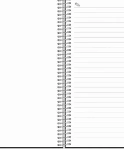 Kalender 2025 Noteringskalendern svart konstläder