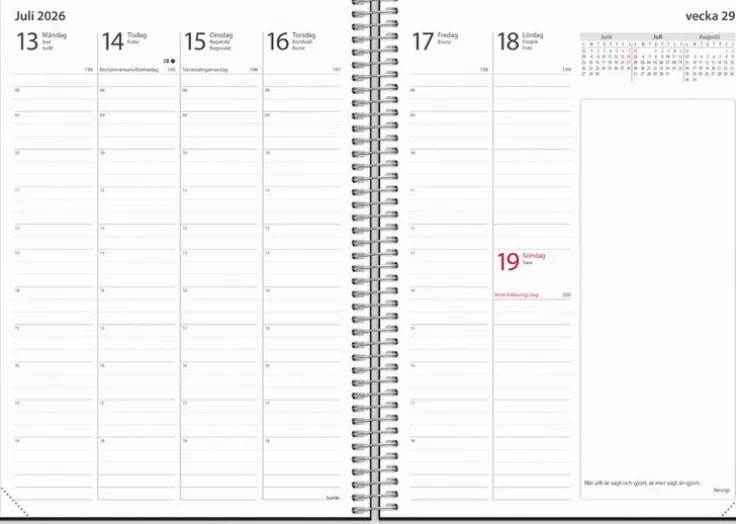 Kalender 2025-2026 Noteringskalendern för lärare