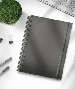 Kalender 2025-2026 Organizer & Notes Svart