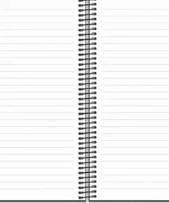 Kalender 2025-2026 Organizer & Notes Svart