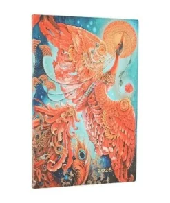 Kalender 2026 Paperblanks Firebird Maxi horisontal, flexi