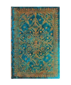 Kalender 2025 Paperblanks Mini horisontal - Azure