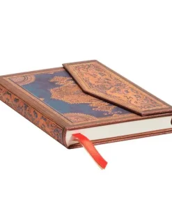 Kalender 2025 Paperblanks Mini horisontal - Safavid Indigo